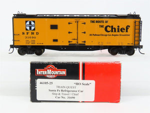HO Scale InterMountain 46105-25 ATSF Santa Fe Reefer 31690 RTR