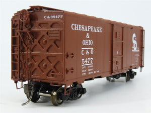HO Scale InterMountain 45794-05 C&O Chesapeake & Ohio 40' Box Car 5477 RTR