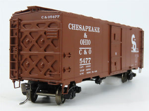 HO Scale InterMountain 45794-05 C&O Chesapeake & Ohio 40' Box Car 5477 RTR