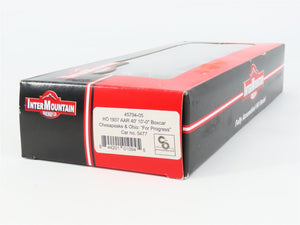 HO Scale InterMountain 45794-05 C&O Chesapeake & Ohio 40' Box Car 5477 RTR