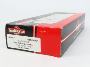 HO Scale InterMountain 46105-27 SFRD Santa Fe Reefer 32447 RTR
