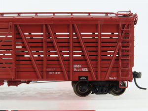 HO Scale InterMountain 47917-08 ATSF Santa Fe 40' Stock/Cattle Car 60596 RTR