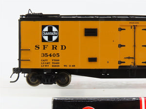HO Scale InterMountain 46115-12 SFRD Santa Fe Reefer 35405 RTR