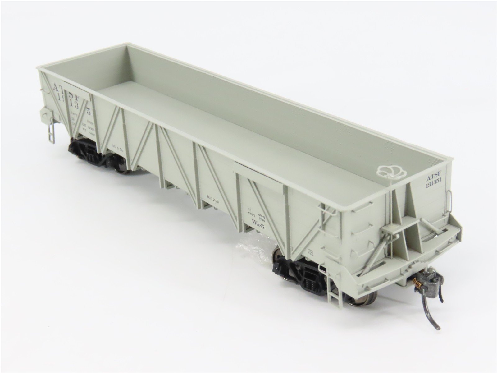 HO Scale InterMountain 47761-05 ATSF Santa Fe 40' Caswell Gondola 191351 RTR