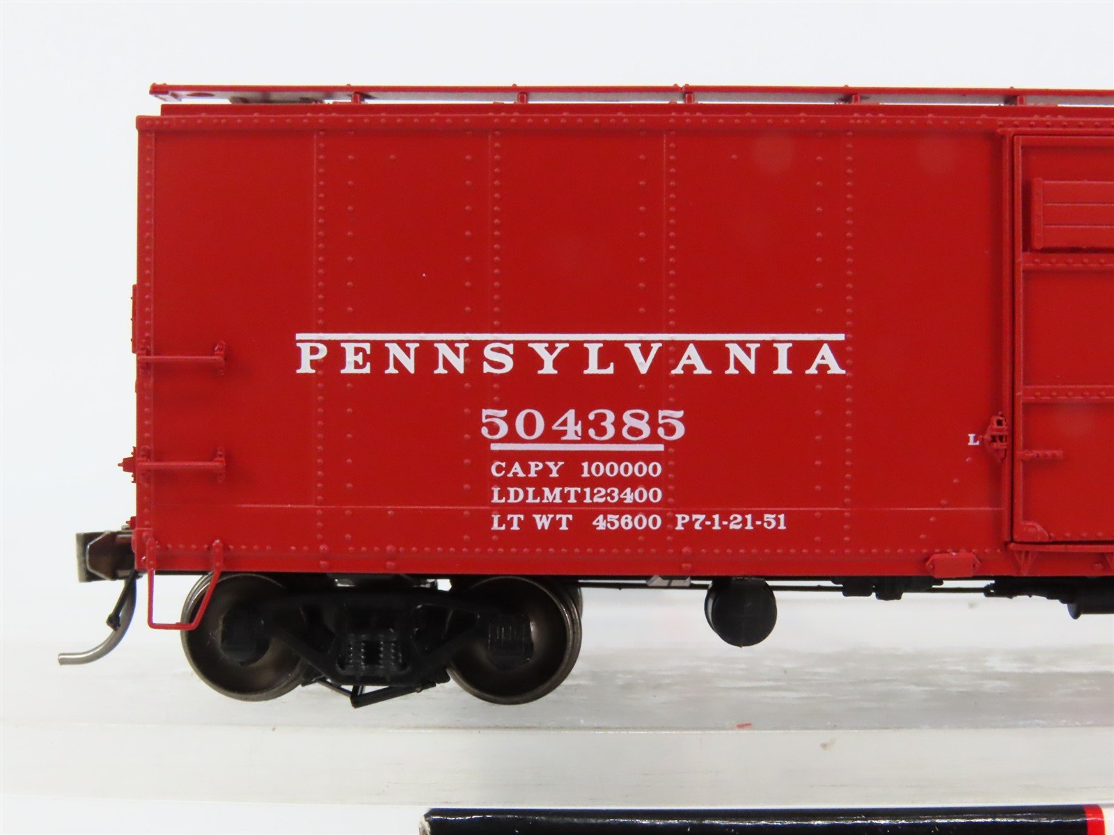 HO Scale InterMountain 37201-22 PRR Pennsylvania X-29 Box Car 504385 RTR