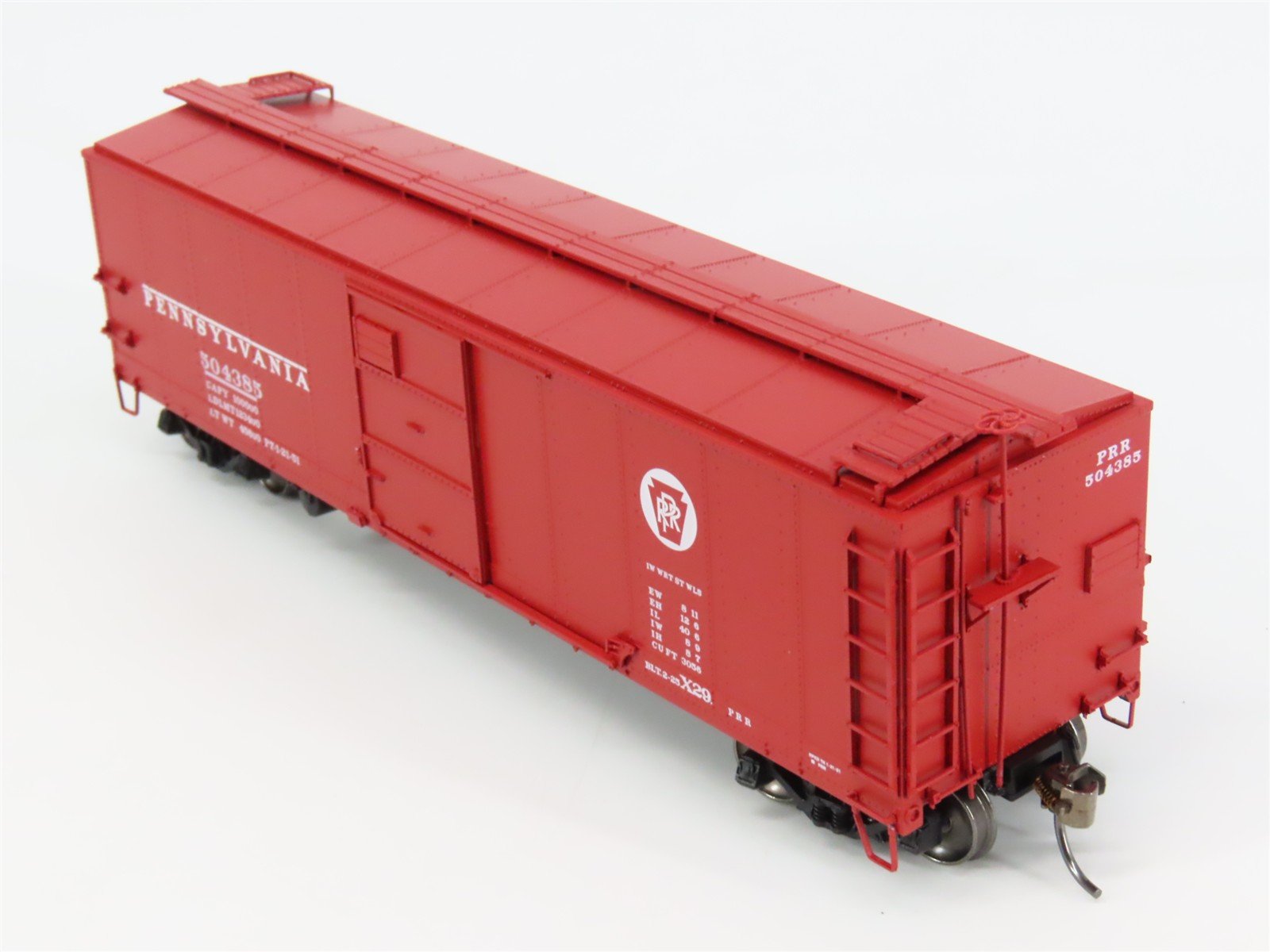 HO Scale InterMountain 37201-22 PRR Pennsylvania X-29 Box Car 504385 RTR