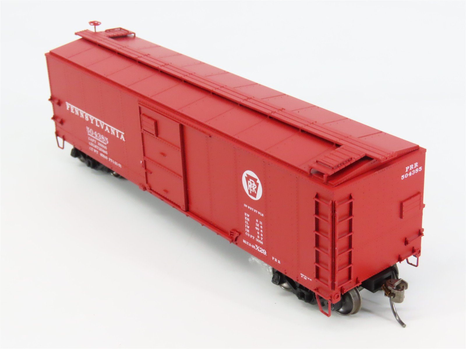 HO Scale InterMountain 37201-22 PRR Pennsylvania X-29 Box Car 504385 RTR
