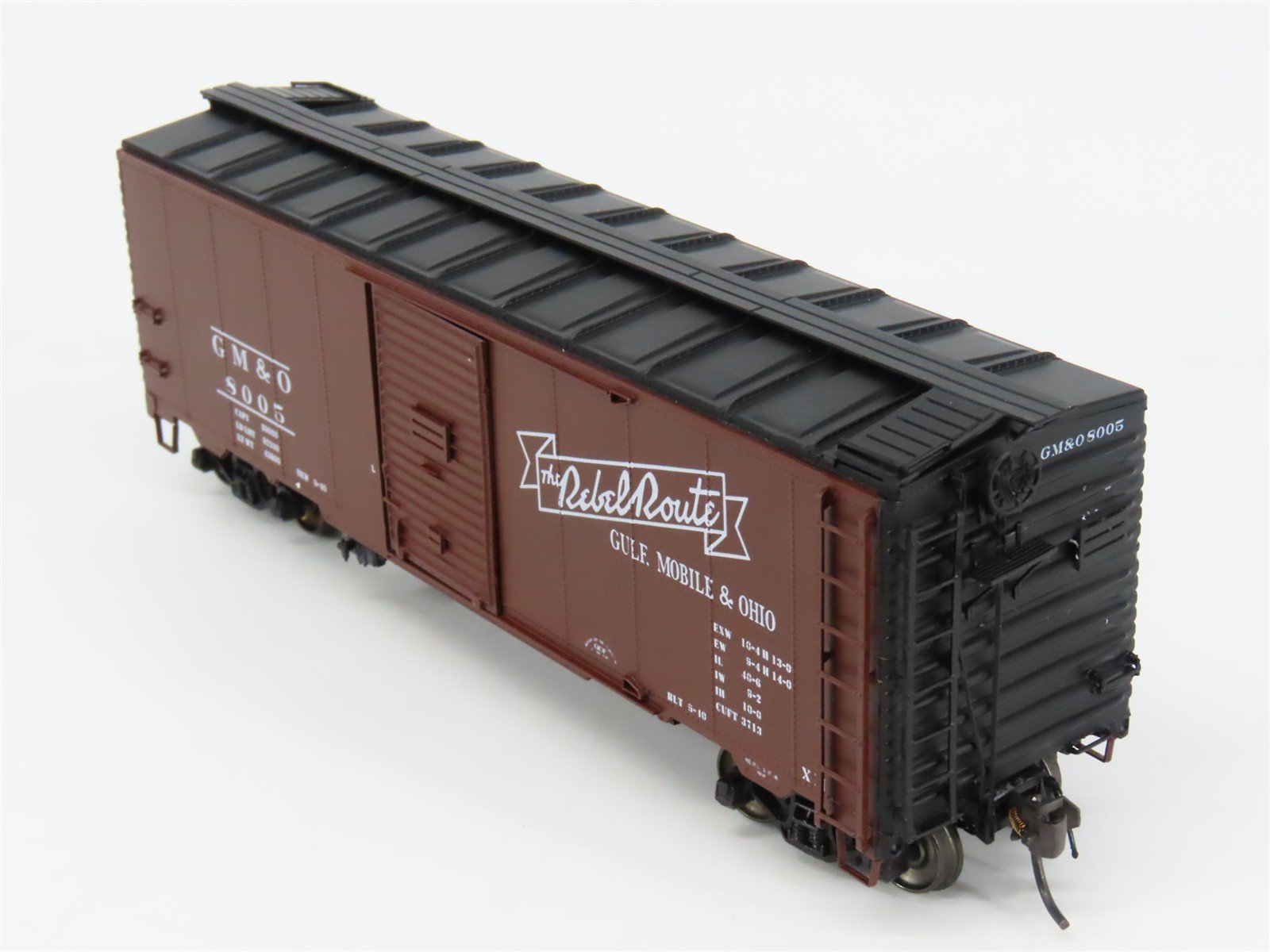 HO Scale InterMountain YYM4603GMO Gulf, Mobile & Ohio 40' 1937 AAR Box Car RTR