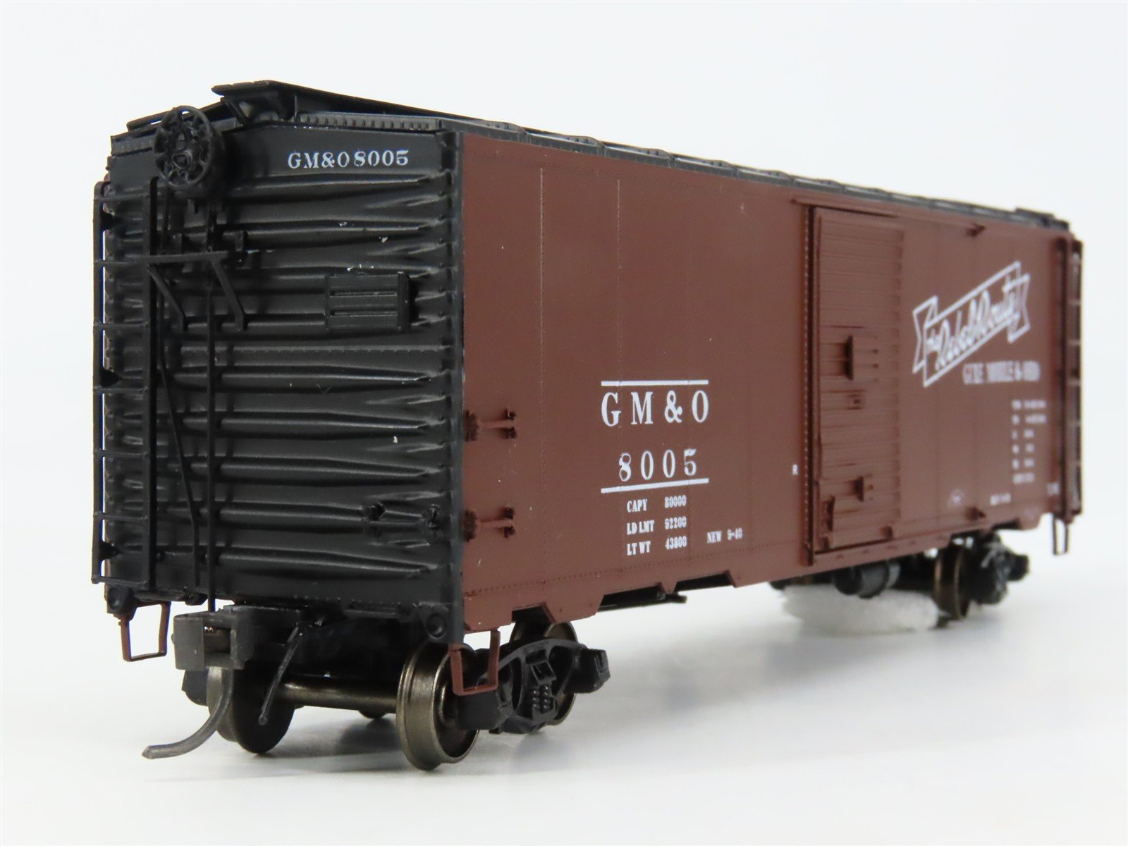 HO Scale InterMountain YYM4603GMO Gulf, Mobile & Ohio 40' 1937 AAR Box Car RTR