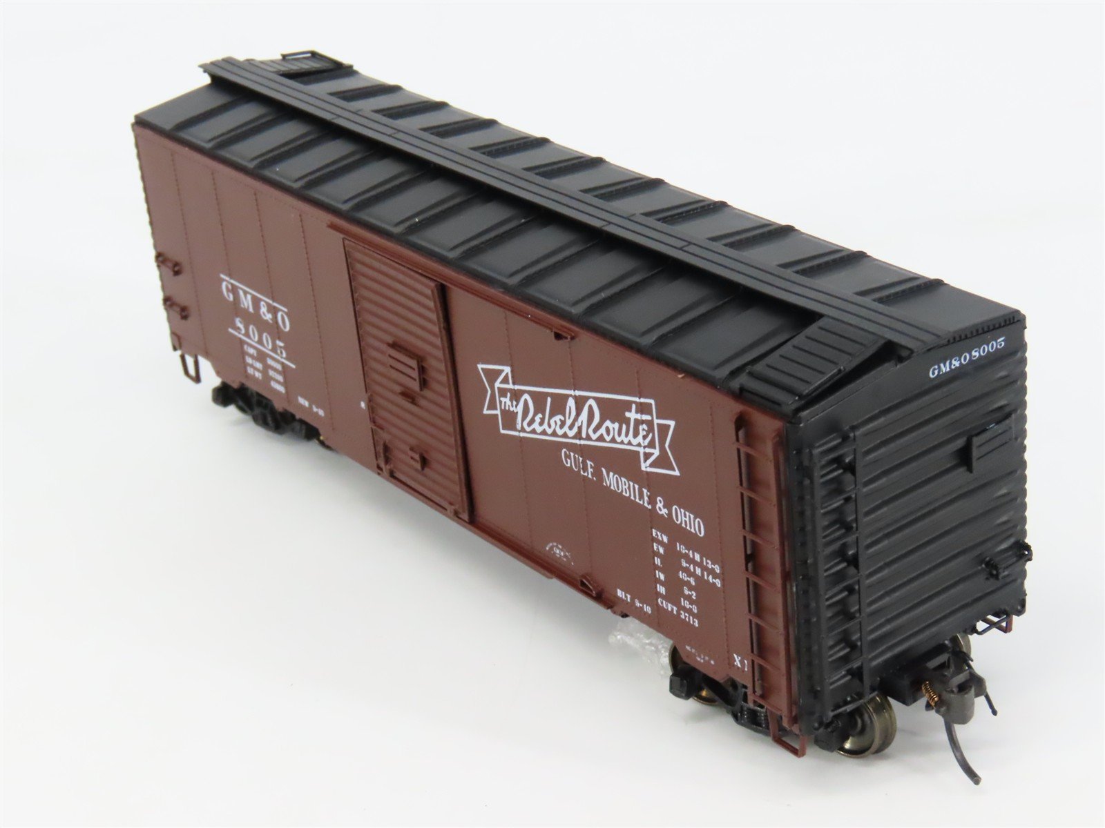 HO Scale InterMountain YYM4603GMO Gulf, Mobile & Ohio 40' 1937 AAR Box Car RTR