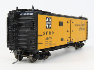 HO Scale InterMountain 46100TC-06 SFRD Santa Fe Reefer 35476 RTR