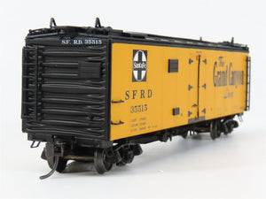 HO Scale InterMountain 46114-14 SFRD Santa Fe Reefer 35515 RTR