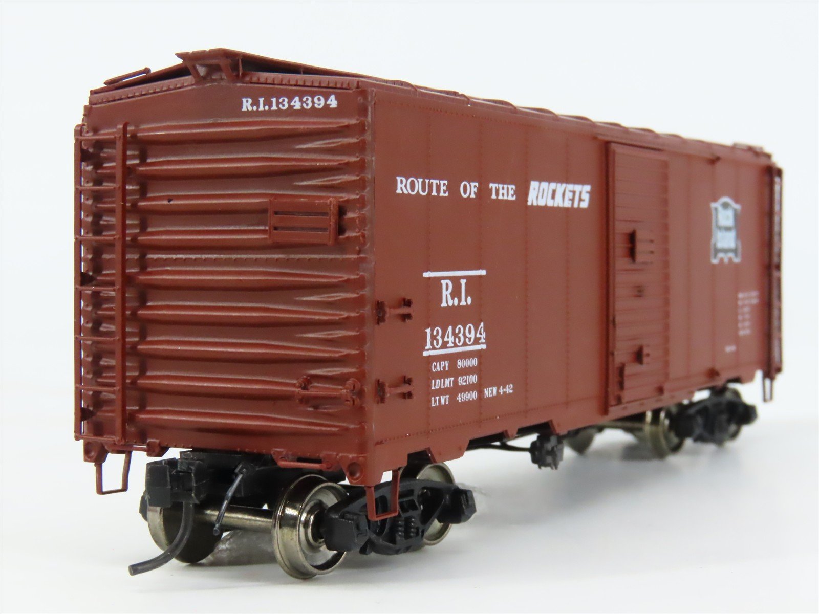 HO Scale InterMountain 45734-06 RI Rock Island 40' Box Car 134394 RTR