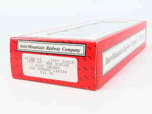 HO Scale InterMountain 45734-06 RI Rock Island 40' Box Car 134394 RTR