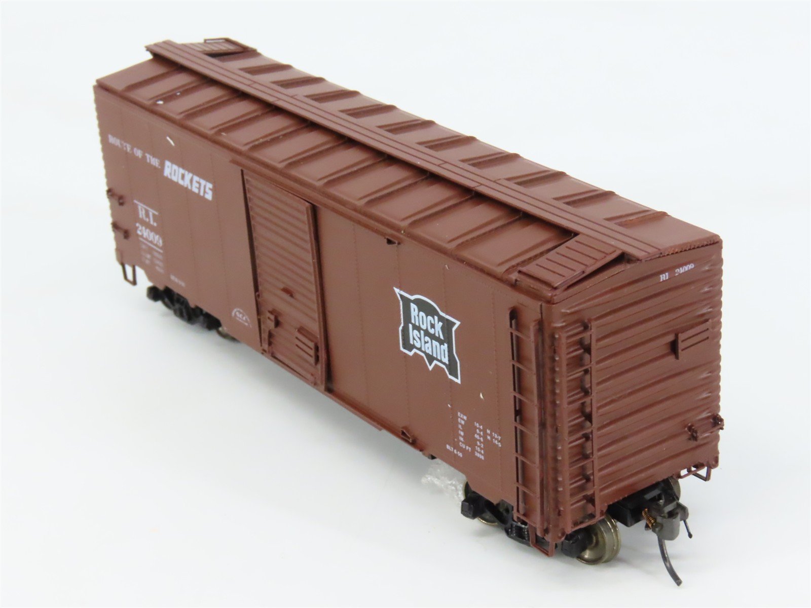 HO Scale InterMountain 45734 RI Rock Island 40' Box Car 24009 RTR