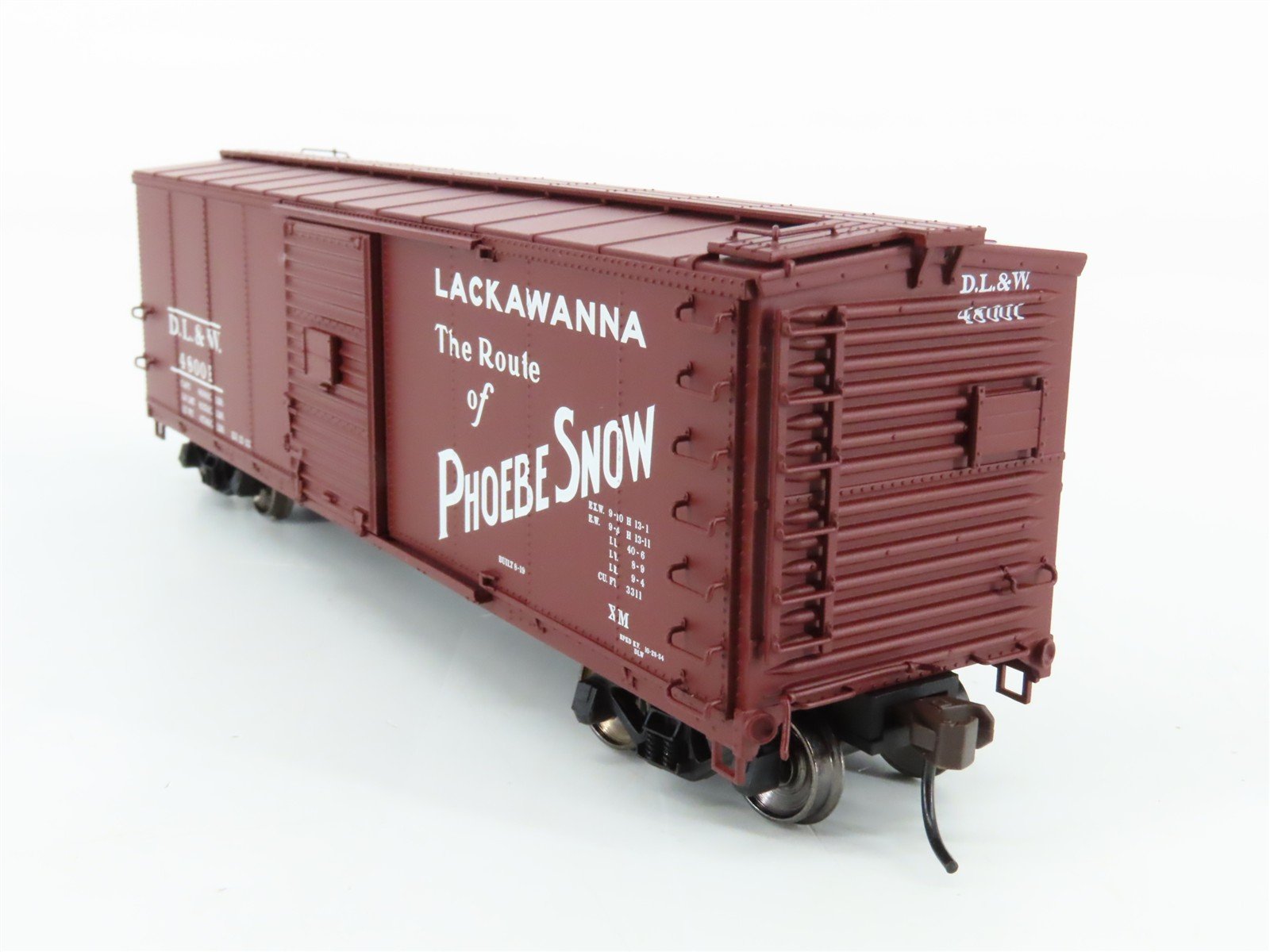 HO Scale Atlas 20003366 DLW Lackawanna 40' Box Car 48001 RTR