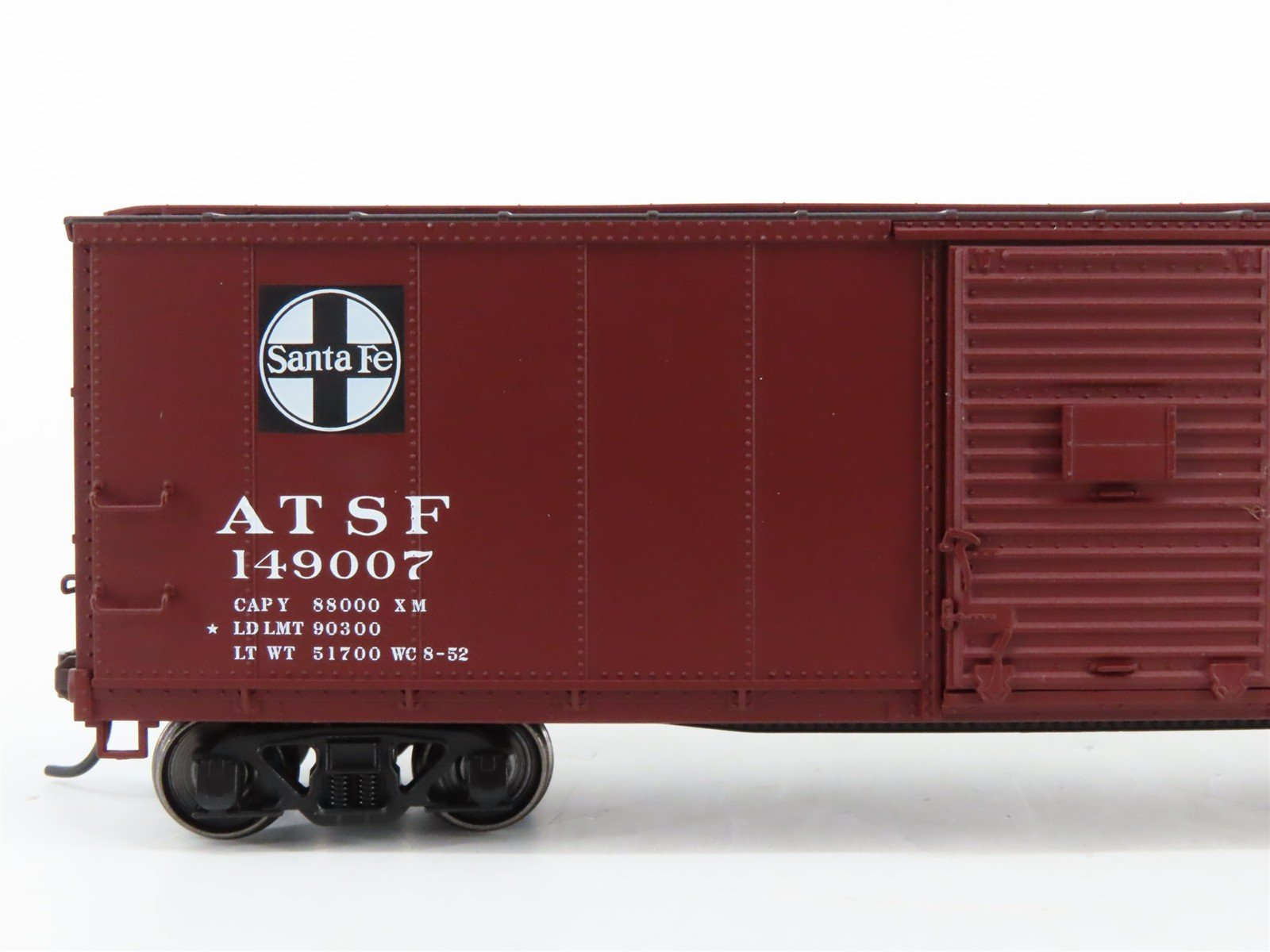 HO Scale Atlas 20003370 ATSF Santa Fe 40' Box Car 149007 RTR