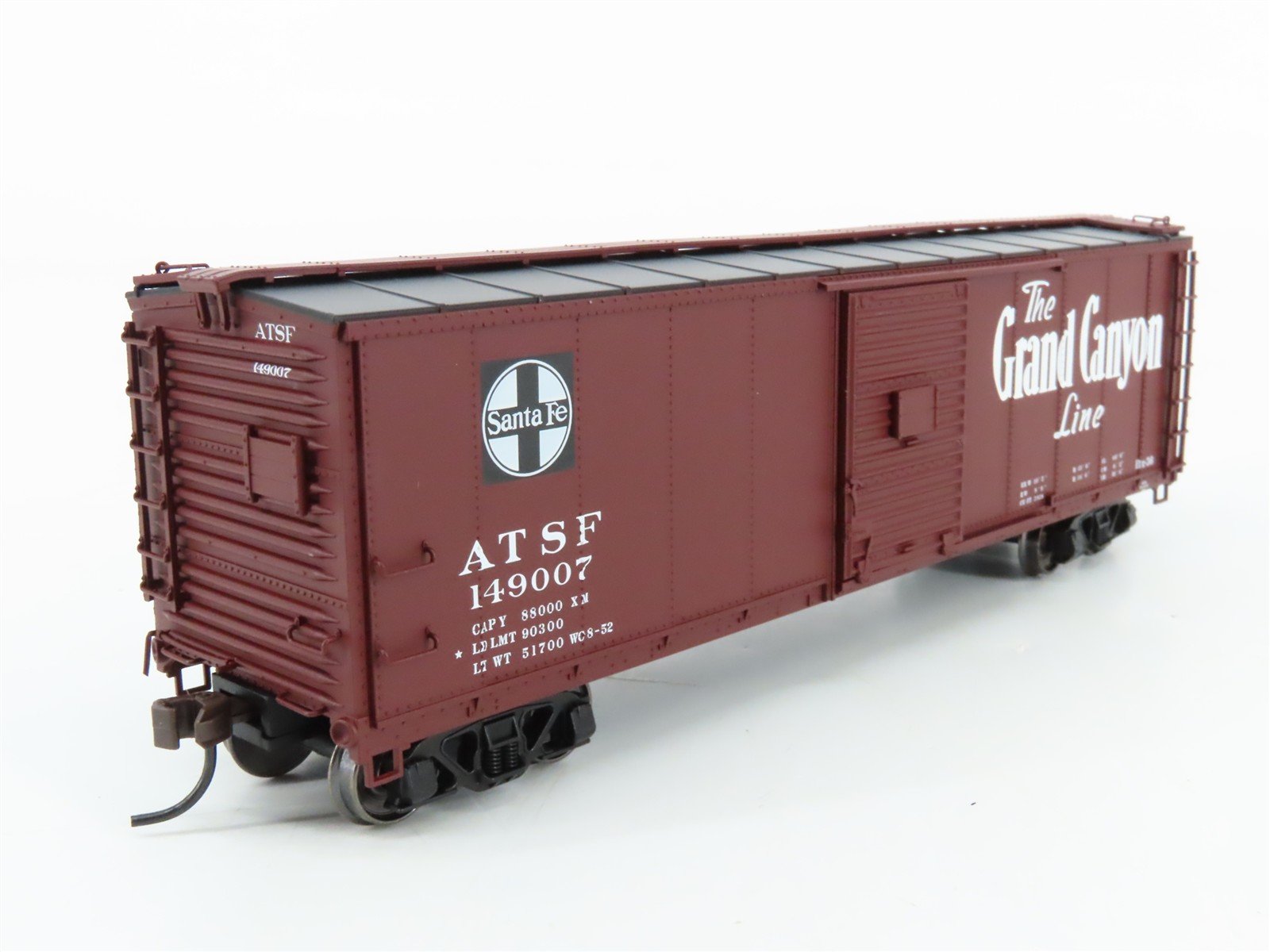 HO Scale Atlas 20003370 ATSF Santa Fe 40' Box Car 149007 RTR