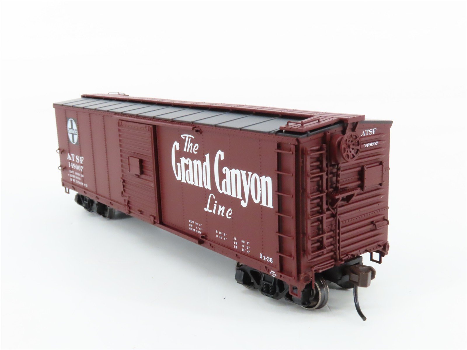 HO Scale Atlas 20003370 ATSF Santa Fe 40' Box Car 149007 RTR