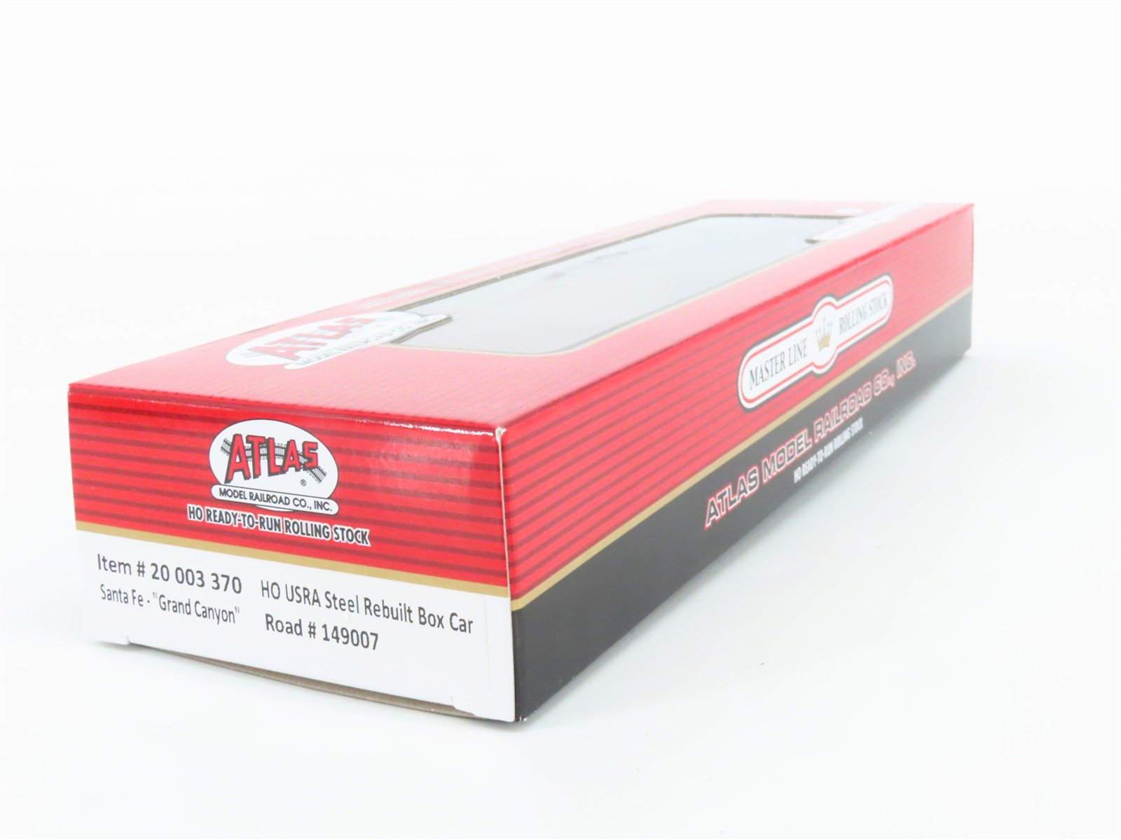 HO Scale Atlas 20003370 ATSF Santa Fe 40' Box Car 149007 RTR