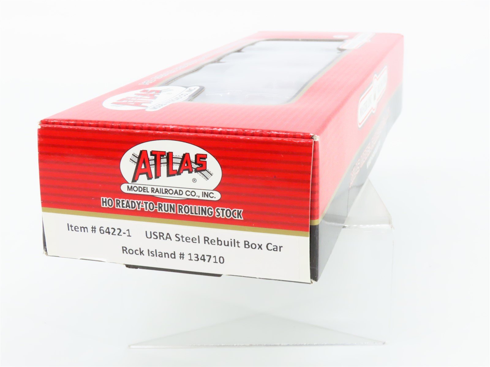 HO Scale Atlas 6422-1 RI Rock Island Box Car 134710 RTR