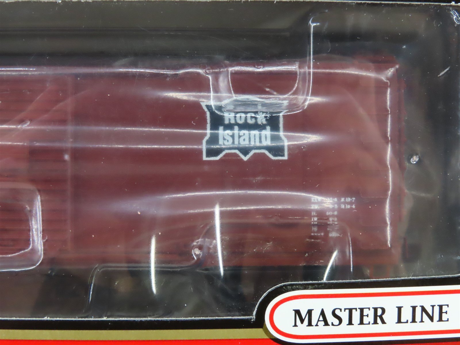 HO Scale Atlas 6422-1 RI Rock Island Box Car 134710 RTR