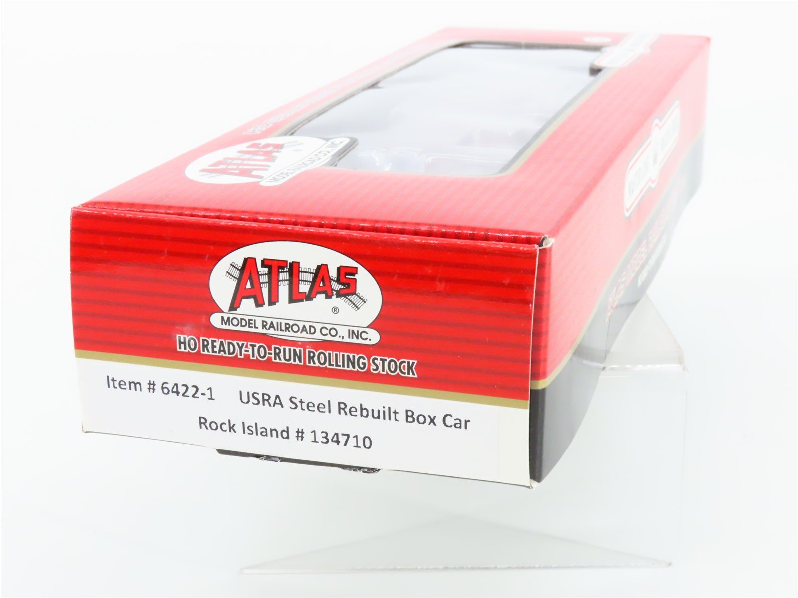 HO Scale Atlas 6422-1 RI Rock Island Box Car 134710 RTR