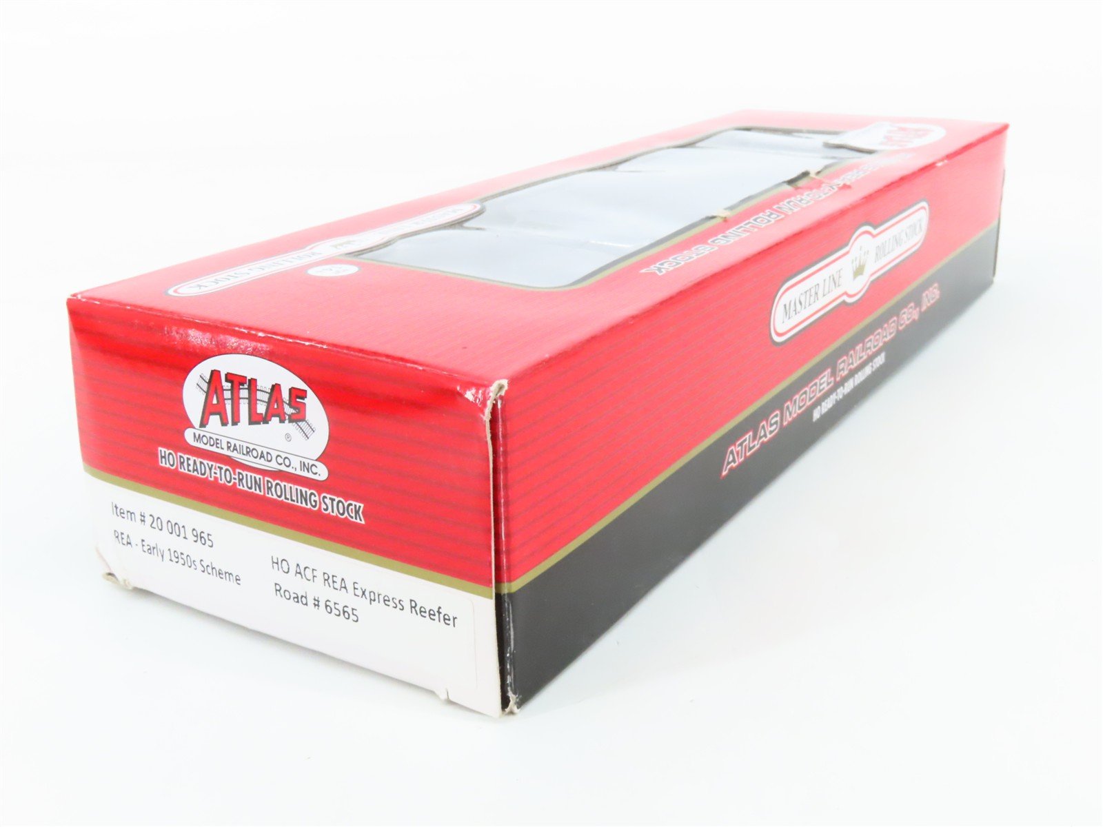 HO Scale Atlas 20001965 REX Railway Express Agency Express Reefer 6565 RTR