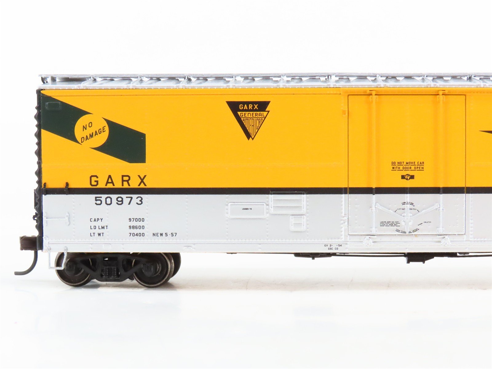 HO Scale Atlas 20001809 GARX Rio Grande 50' Box Car 50973 RTR