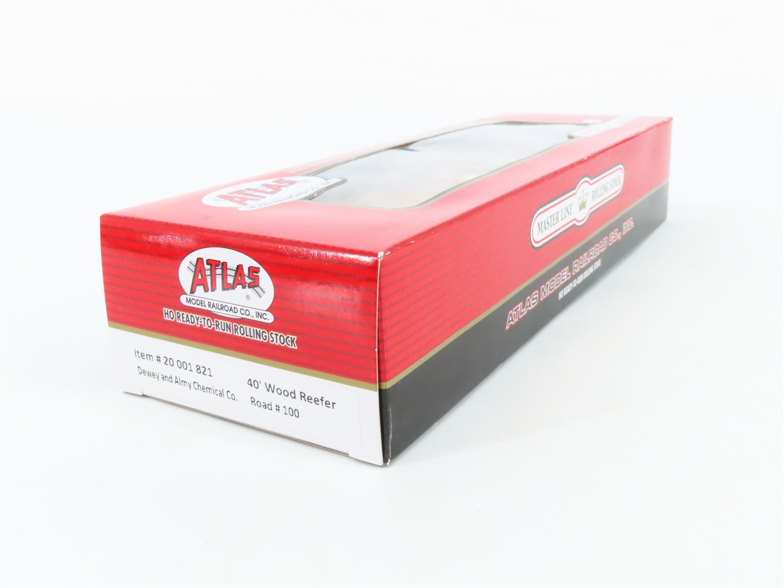 HO Scale Atlas 20001821 DAMX Dewey and Almy Chemical Co. 40' Reefer 100 RTR