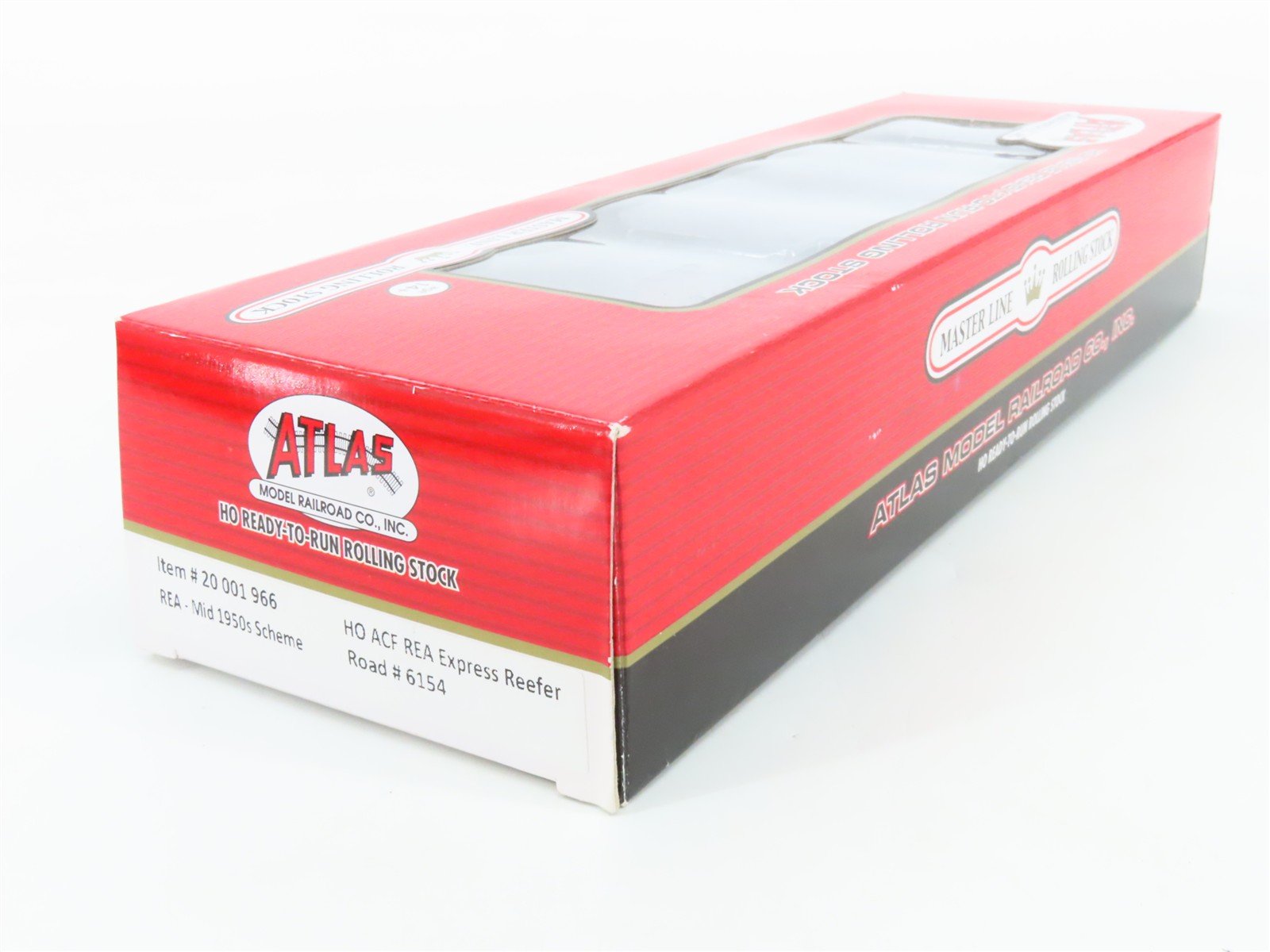 HO Scale Atlas 20001966 REX Railway Express Agency Reefer 6154 RTR