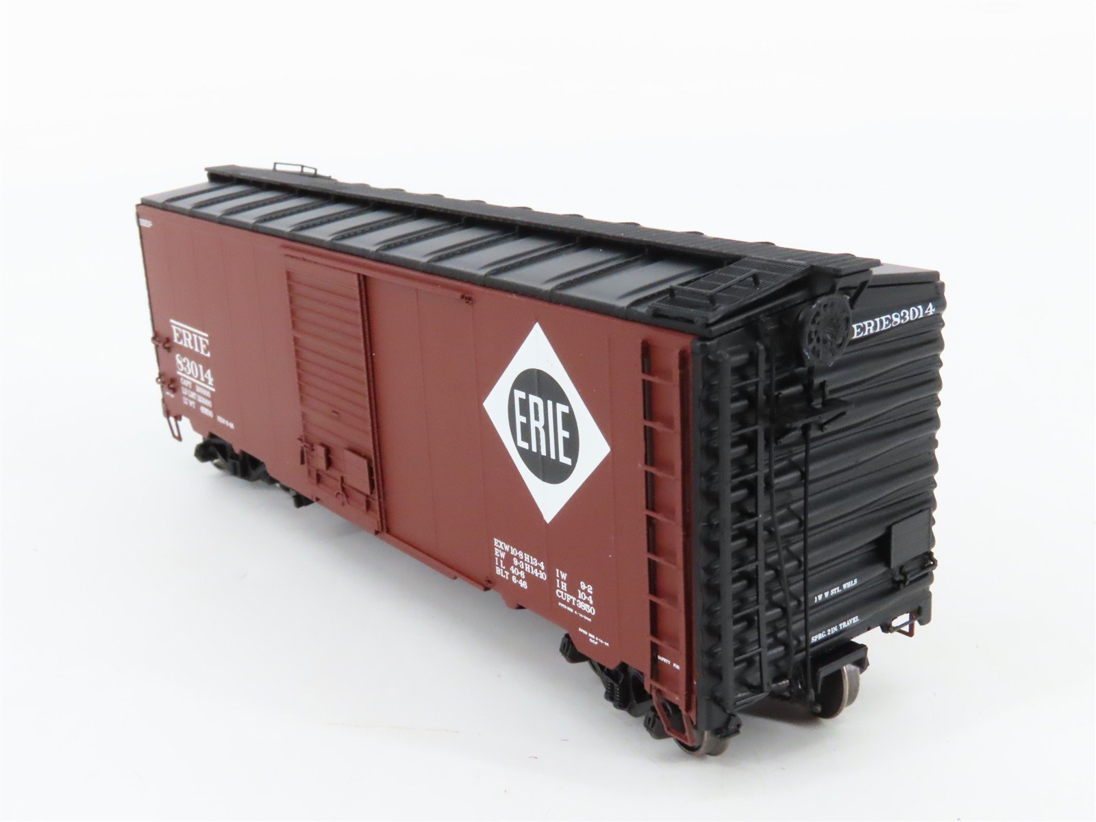 HO Scale Atlas 20002444 Erie 40' Box Car 83014 RTR