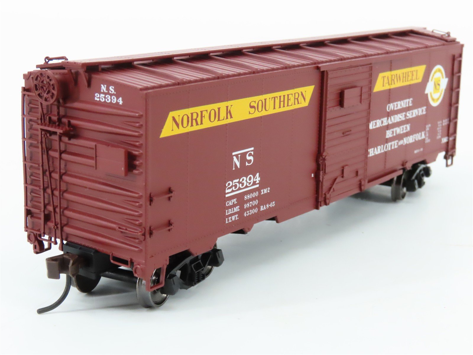 HO Scale Atlas 20002609 NS Norfolk Southern 40' Box Car 25394 RTR