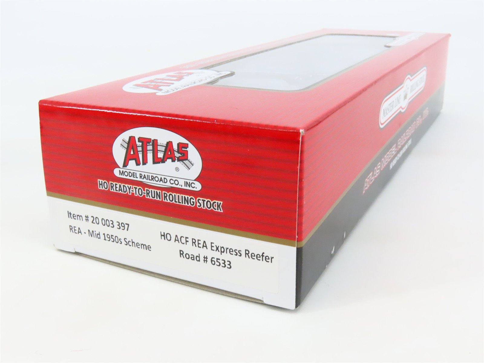 HO Scale Atlas 20003397 REX Railway Express Agency ACF Express Reefer 6533 RTR