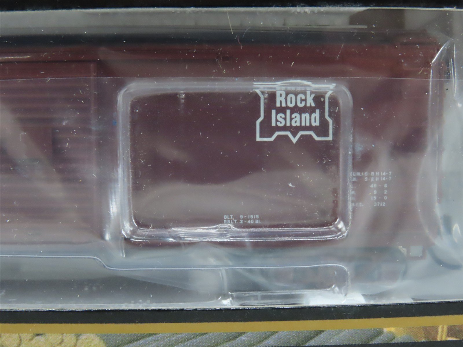 HO Scale Atlas 6412-1 RI Rock Island USRA Steel Rebuilt Box Car 134442 RTR