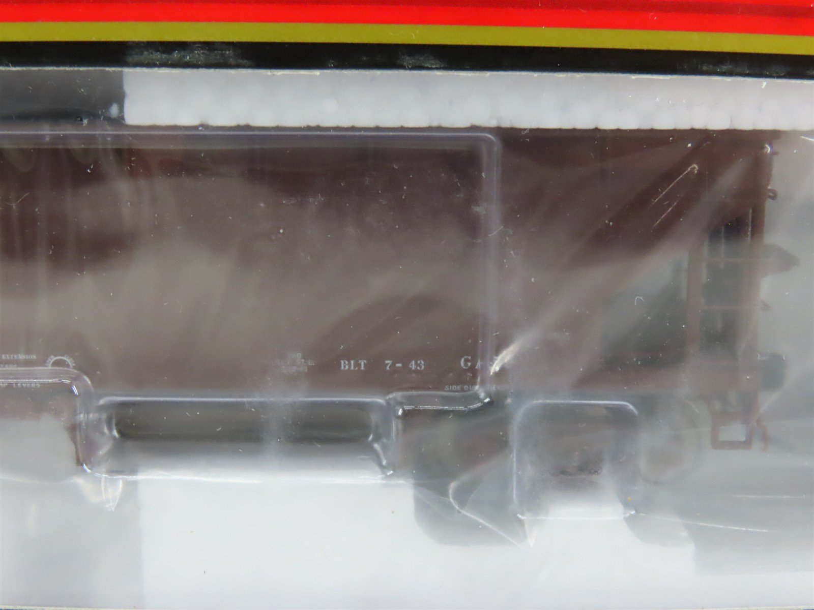 HO Scale Atlas 1154-9 ATSF Santa Fe Hart Ballast Hopper Car 86525 RTR