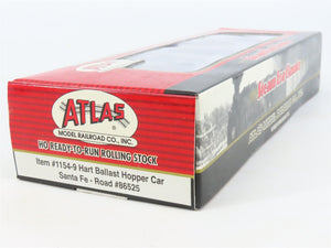 HO Scale Atlas 1154-9 ATSF Santa Fe Hart Ballast Hopper Car 86525 RTR