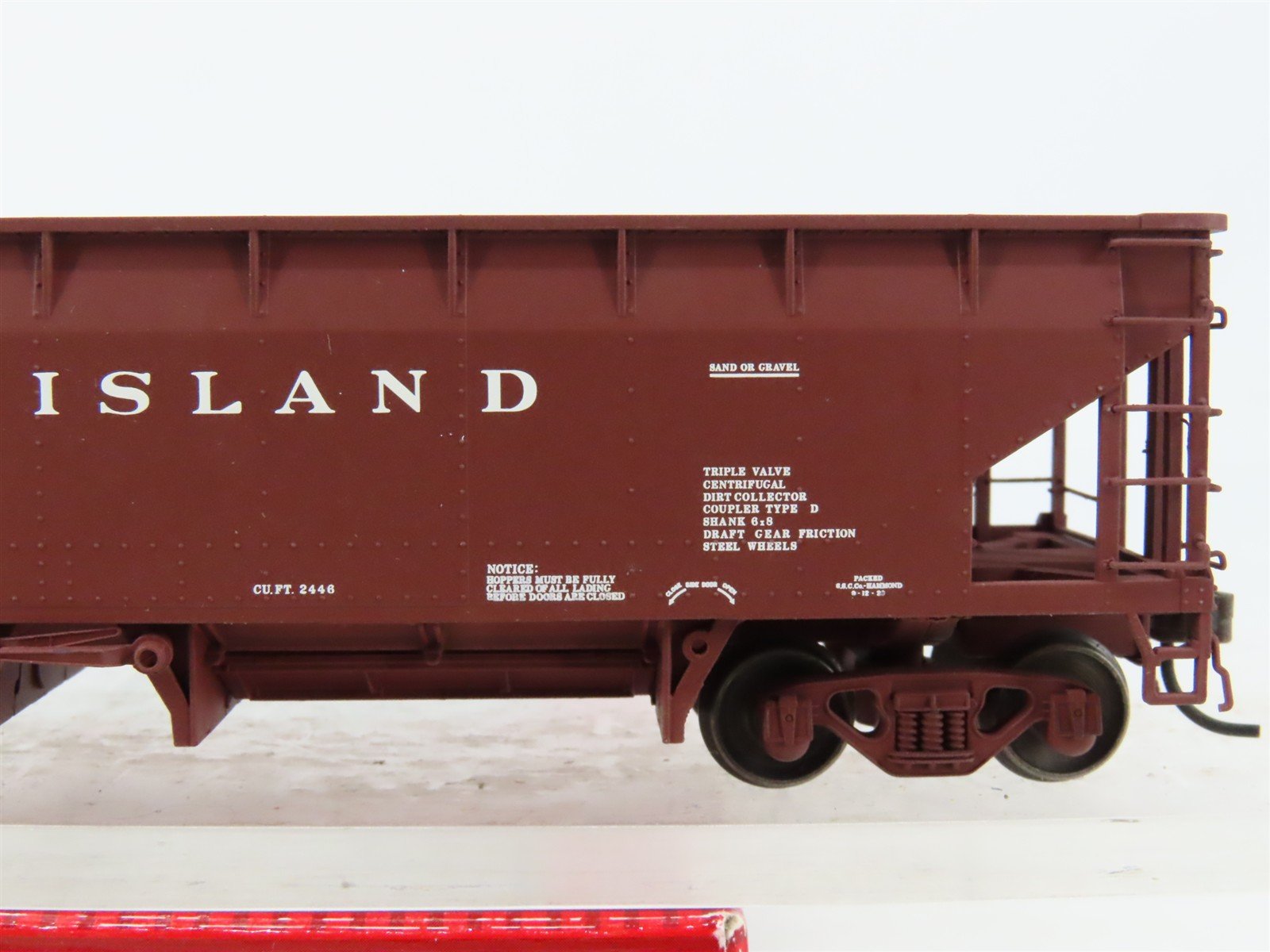 HO Scale Atlas 20002829 RI Rock Island Hopper 101024 RTR