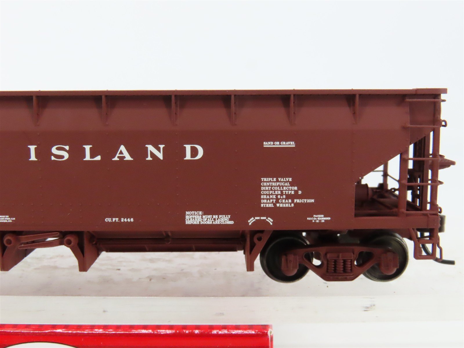 HO Scale Atlas 20002830 RI Rock Island Hopper 101045 RTR