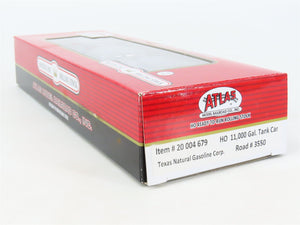 HO Scale Atlas 20004679 Texas Natural Gasoline Corp. 11,000 Gal. Tank Car RTR