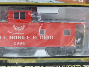 HO Scale Atlas 1307-1 GM&O Gulf, Mobile & Ohio Standard Cupola Caboose 2994 RTR