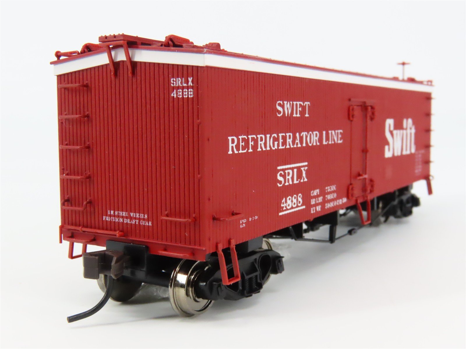 HO Scale Atlas 6106-5 SRLX Swift Refrigerator Line 36' Wood Reefer 4888 RTR