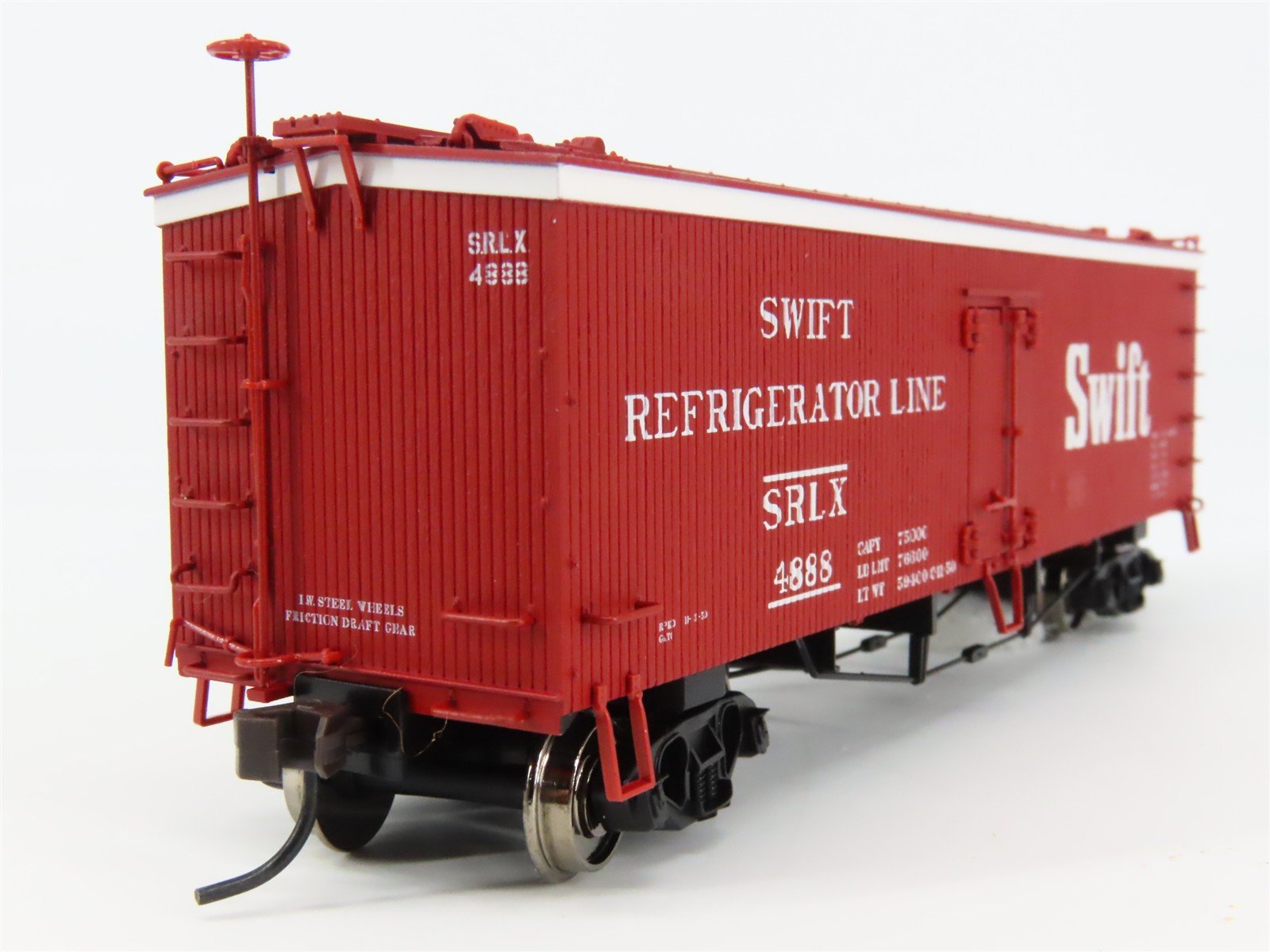 HO Scale Atlas 6106-5 SRLX Swift Refrigerator Line 36' Wood Reefer 4888 RTR