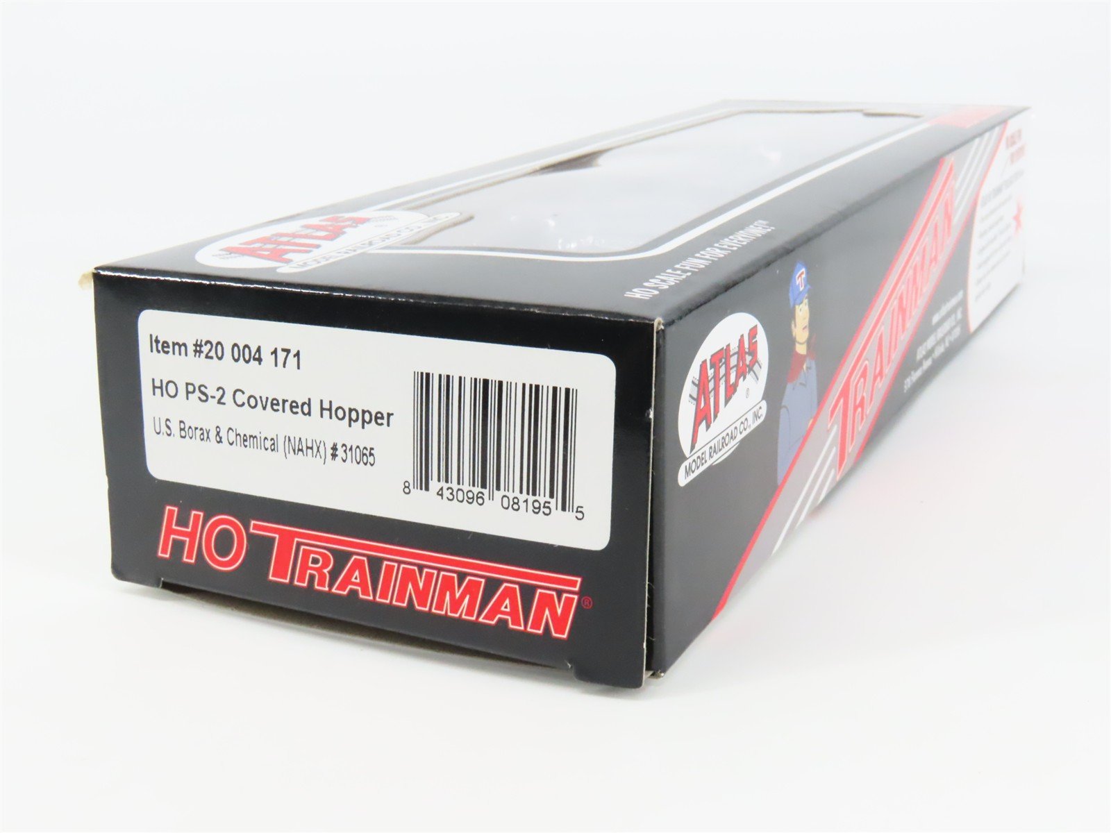 HO Scale Atlas 20004171 NAHX U.S. Borax & Chemical PS-2 Covered Hopper 31065 RTR