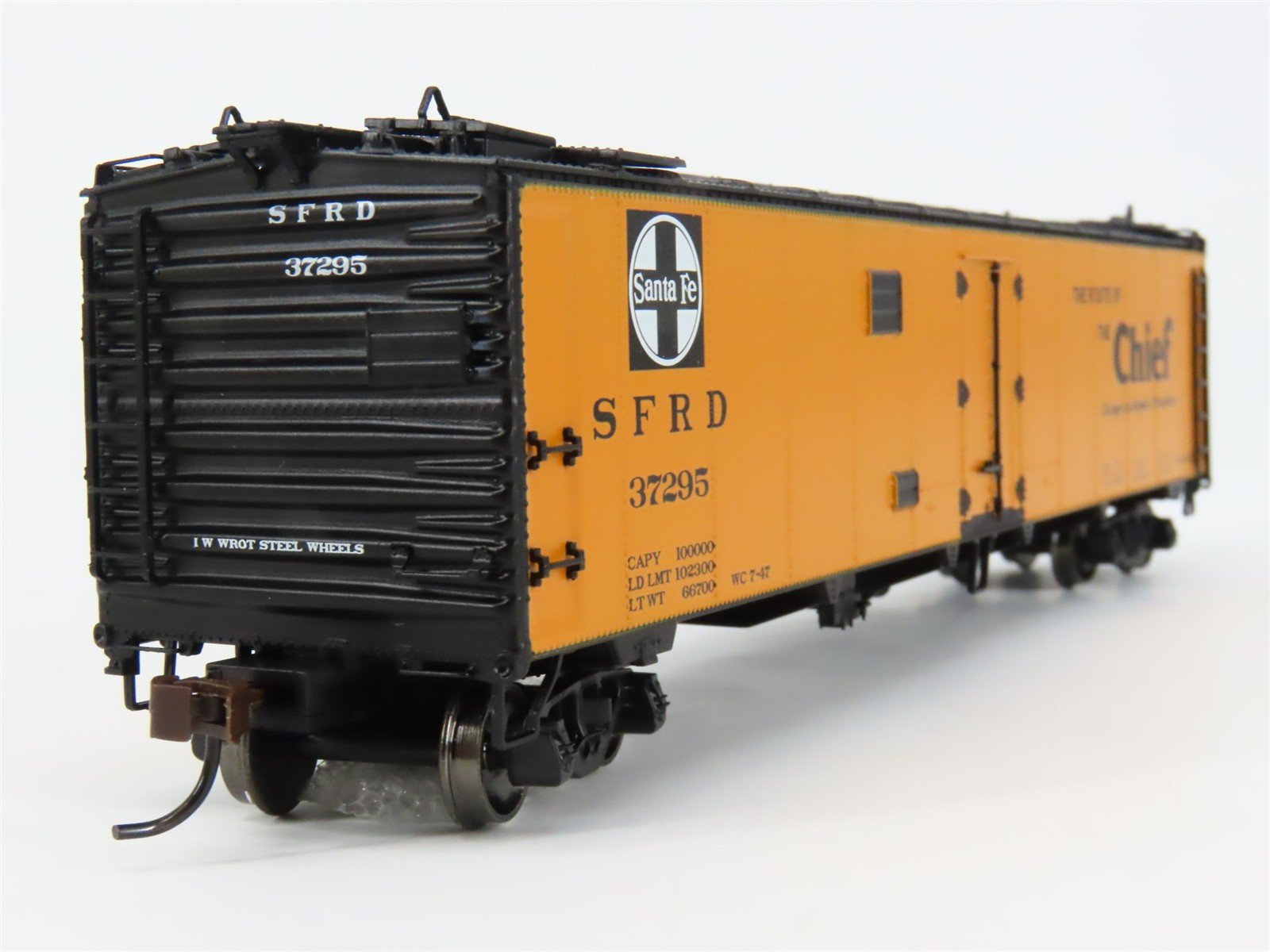 HO Scale Athearn 94517 ATSF Santa Fe 50' 50' Ice Bunker Reefer 37295 RTR