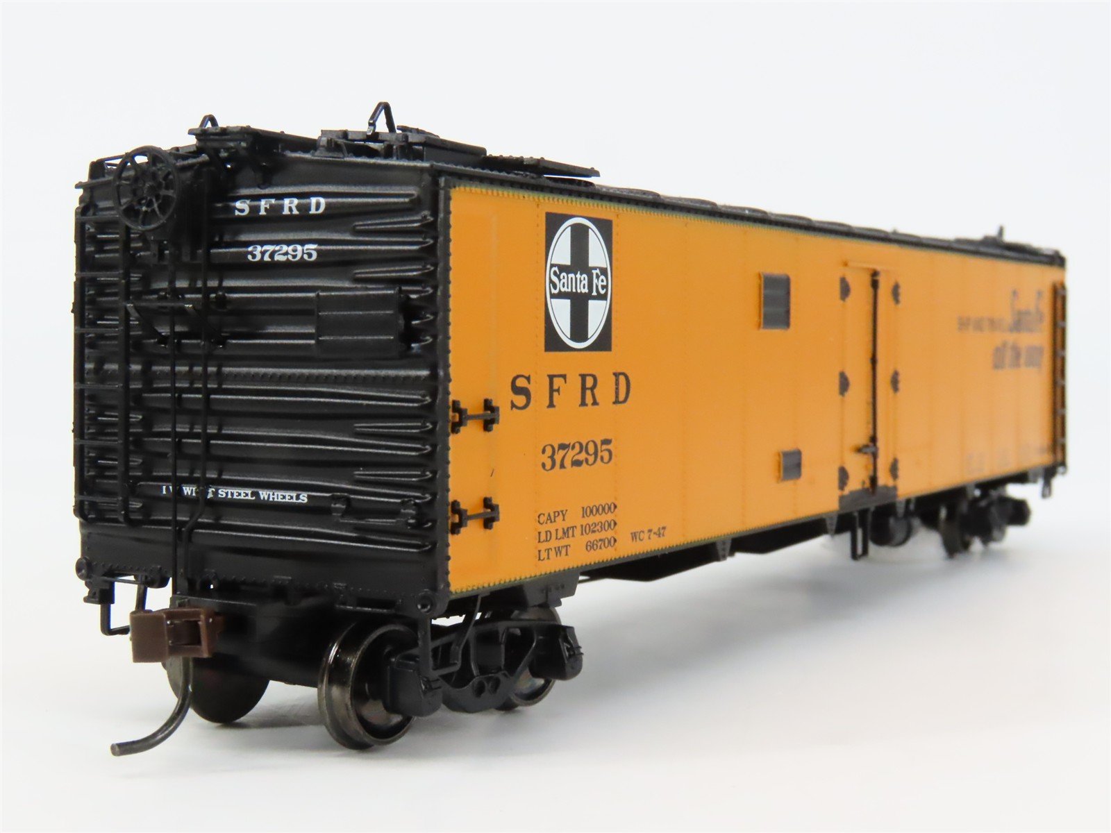 HO Scale Athearn 94517 ATSF Santa Fe 50' 50' Ice Bunker Reefer 37295 RTR