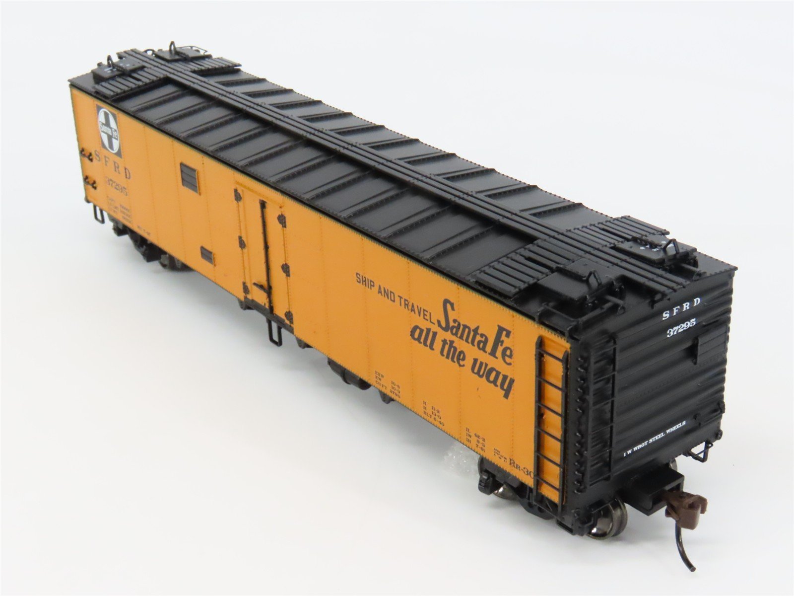 HO Scale Athearn 94517 ATSF Santa Fe 50' 50' Ice Bunker Reefer 37295 RTR