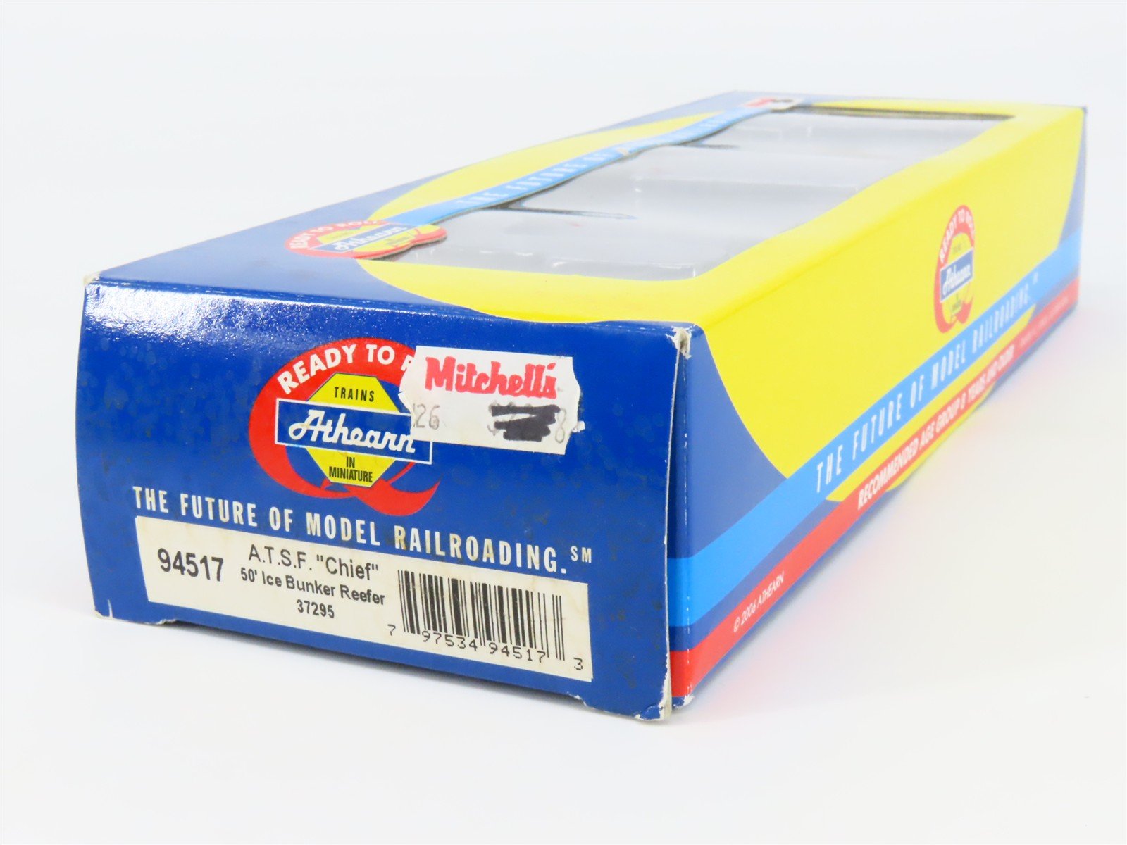 HO Scale Athearn 94517 ATSF Santa Fe 50' 50' Ice Bunker Reefer 37295 RTR