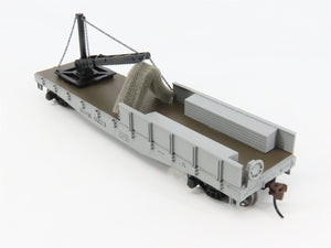 HO Scale Athearn 92236 NDEM Nacionales de Mexico Derrick Car 0213 RTR