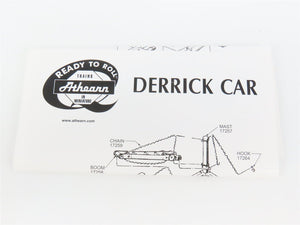 HO Scale Athearn 92236 NDEM Nacionales de Mexico Derrick Car 0213 RTR